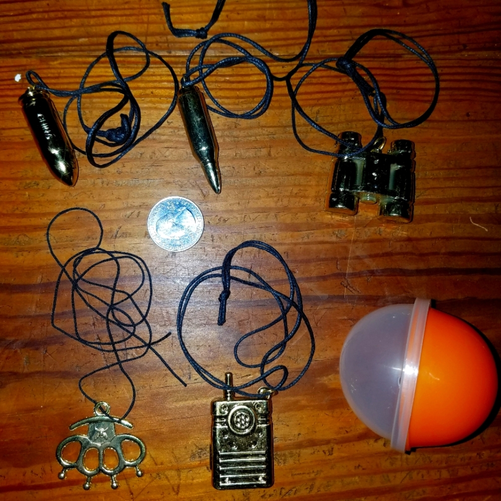 Vending Keychain Necklace Toy